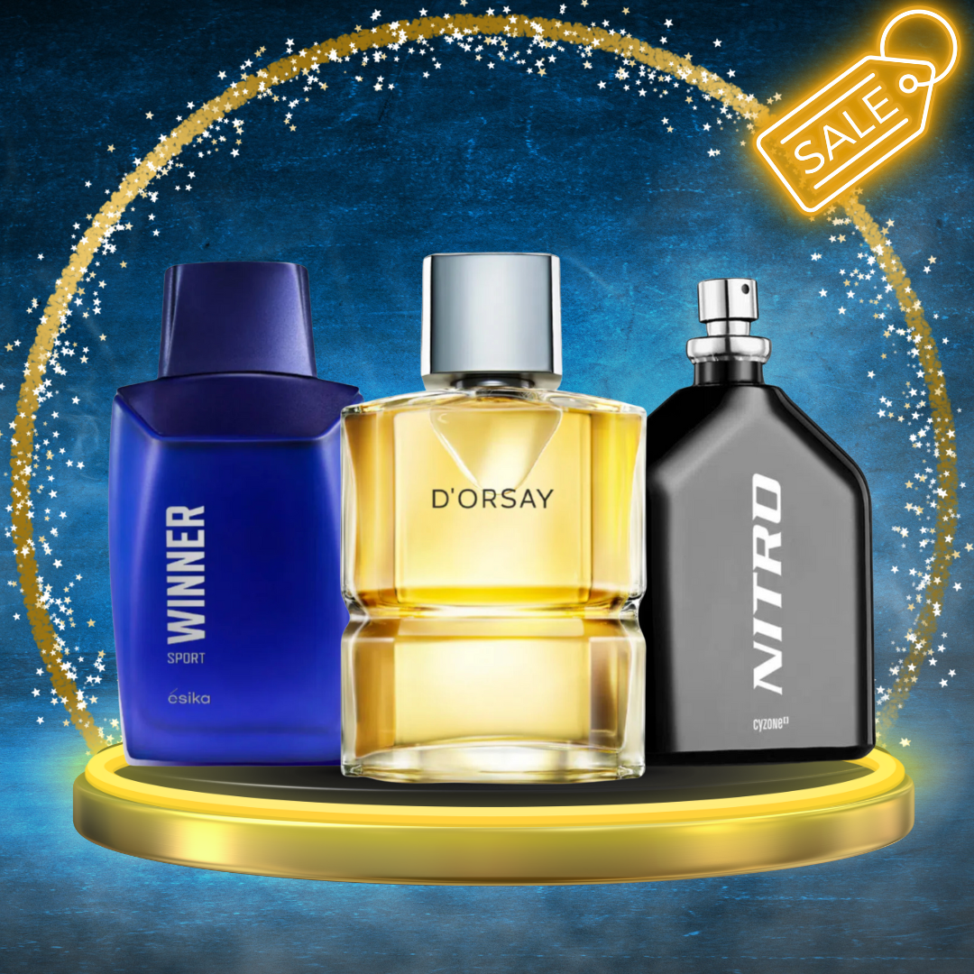 SOLO POR HOY: Set de Perfumes Winner + Nitro + Dorsay🔥✨+55% OFF🔥✨